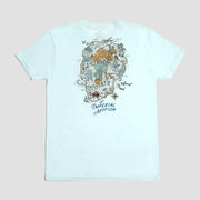 Skull Island T-Shirt - Ice Blue